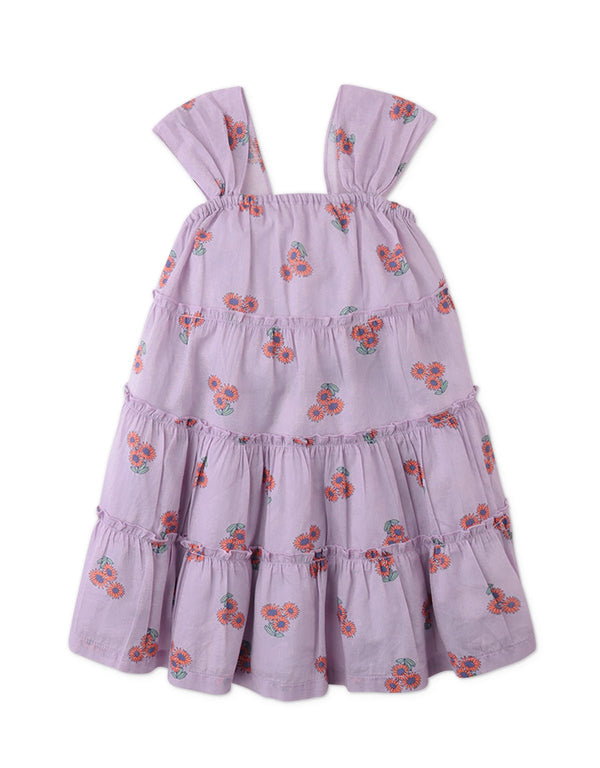 Gingersnaps - Erin Dress in Daisy print