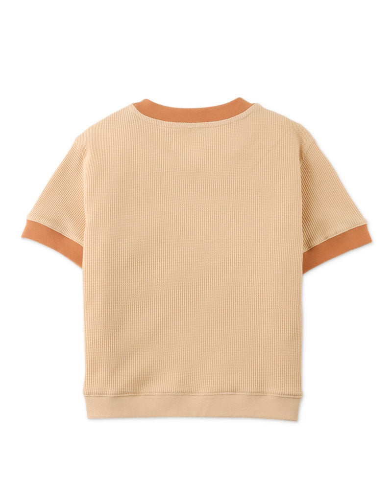 Gingersnaps - Khaki Knit Boys Shirt