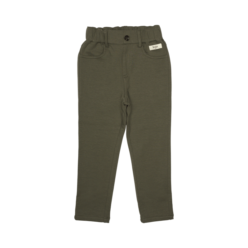 Baje Studio - Grays Jersey Pants - Greyish Green