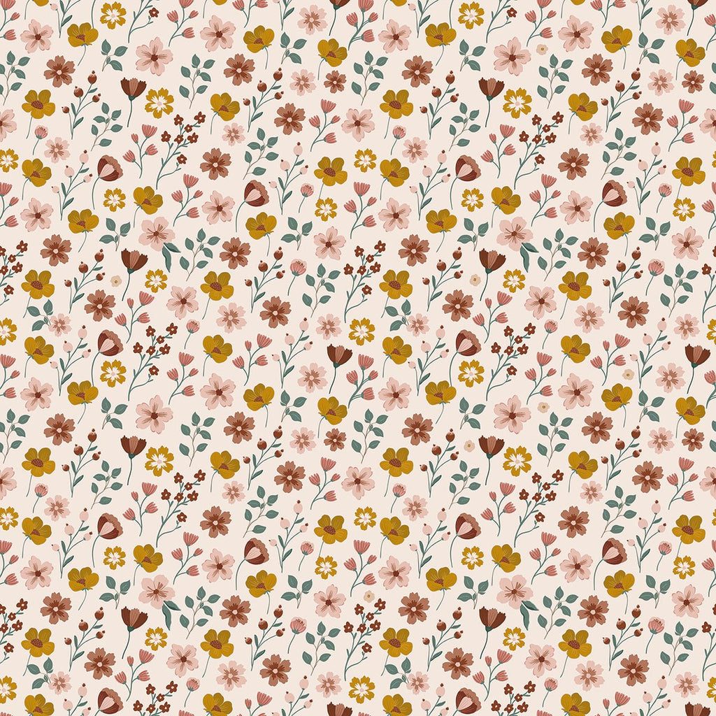 Wallpaper sample Lilipinso - Capucine - Small flowers