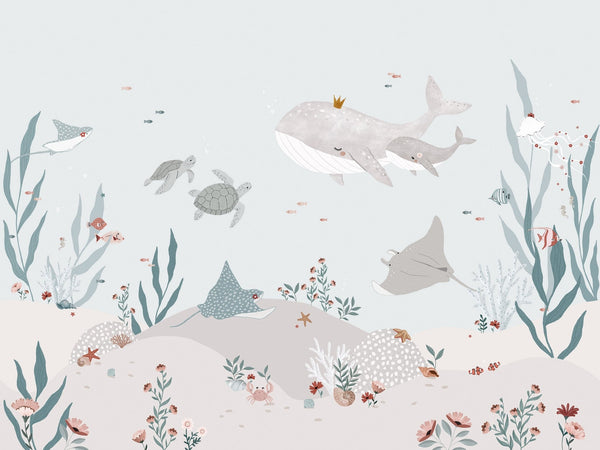 Wallpaper sample Lilipinso - Ocean Field - Mural Dreamy seabed