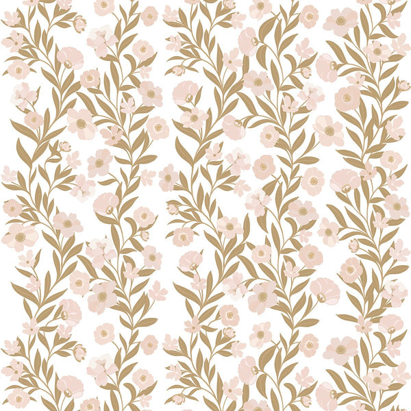 Wallpaper Lilipinso - Eleonore - Flower garlands