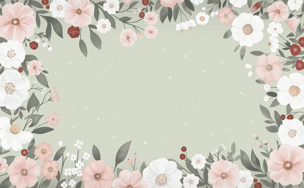 Wallpaper sample Lilipinso - Eden - Floral art