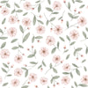 Wallpaper Lilipinso - Eden - White rosebuds and sparkle