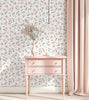 Wallpaper Lilipinso - Eden - White rosebuds and sparkle