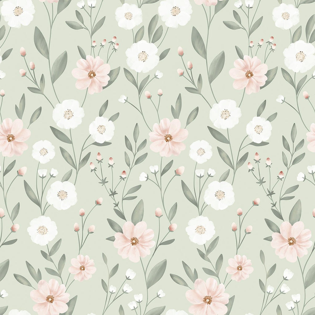 Wallpaper sample Lilipinso - Eden - Floral Blossom