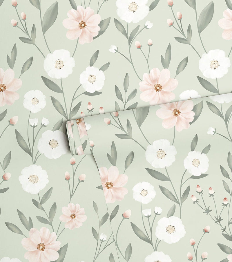 Wallpaper Lilipinso - Eden - Floral Blossom