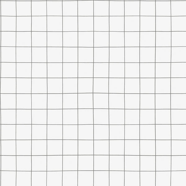 Wallpaper Lilipinso - Grid Dark Grey