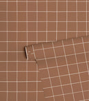 Behang Lilipinso - Grid Roest