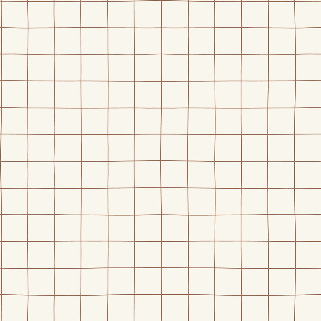 Wallpaper Lilipinso - Grid Caramel