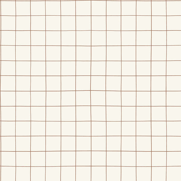 Wallpaper Lilipinso - Grid Caramel