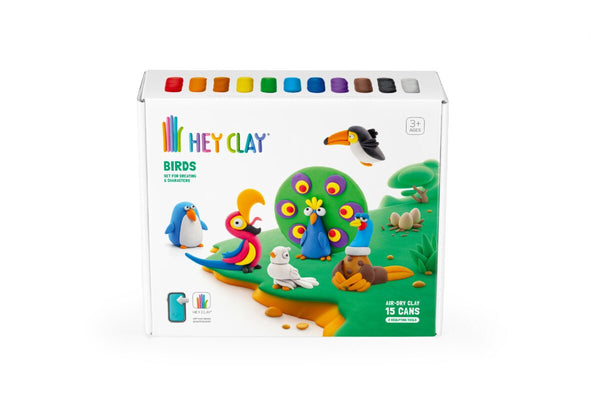  Hey Clay Clay Set Large - Birds 