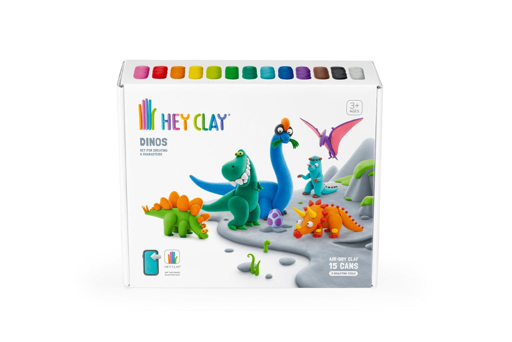  Hey Clay Clay Set Large - Dinos 