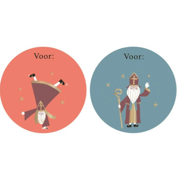 HOP House of Products Cadeau stickers sinterklaas acrobaat