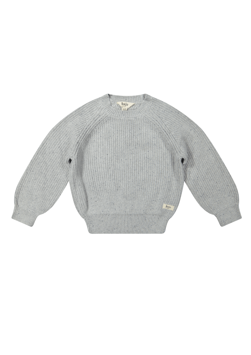 Baje Studio - Harrow Pullover - Hellgrau Melange