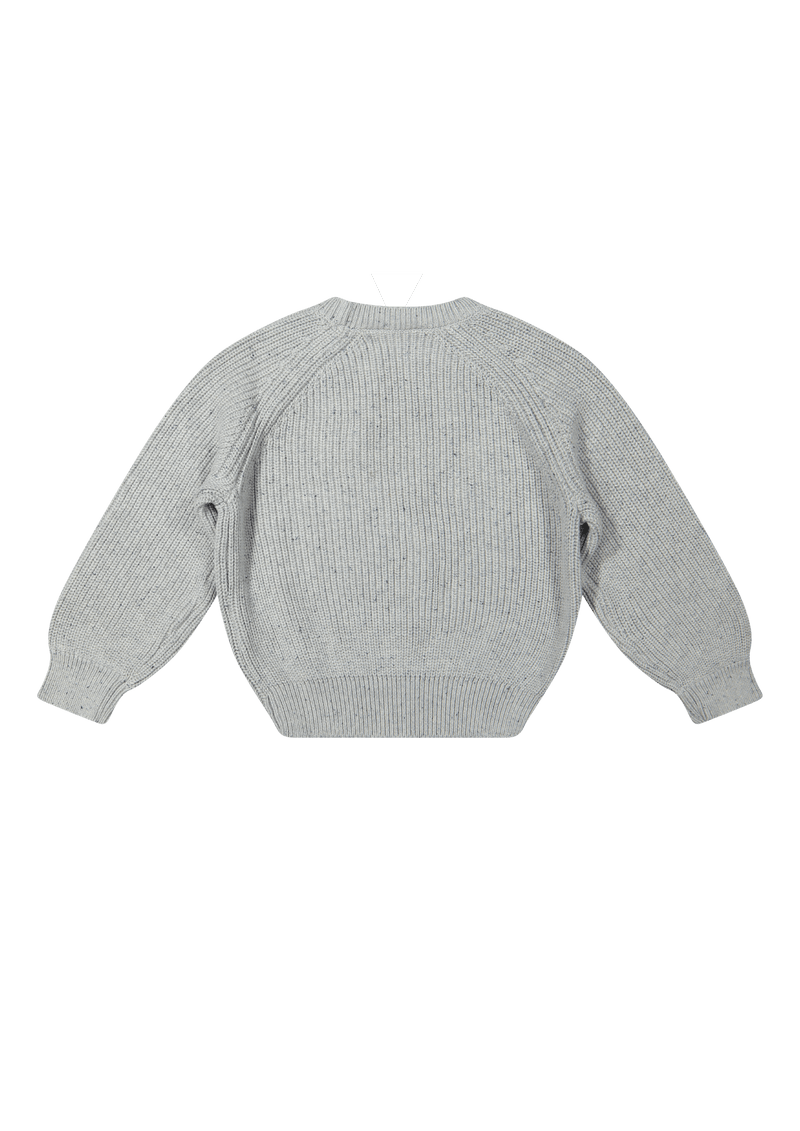 Baje Studio - Harrow Pullover - Hellgrau Melange