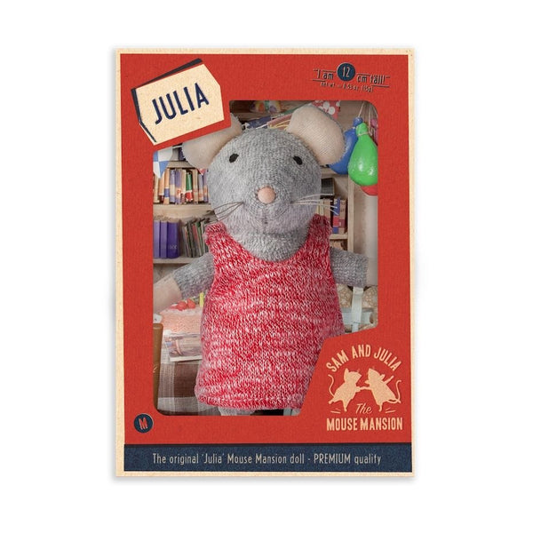 Knuffel muis julia het muizenhuis 