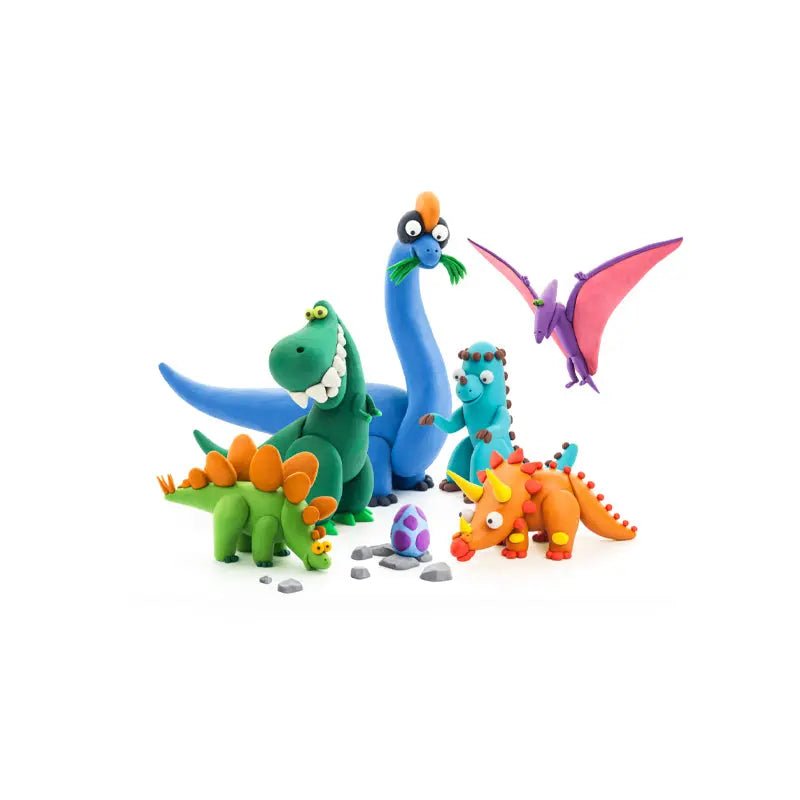 Hey Clay Ton-Set groß – Dinos