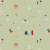 Dog Wallpaper for Kids – Original Children’s Wallpaper for Nurseries & Rooms