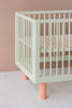  Karl & Fric Nox Crib 60x120cm - Pistachio & Pink