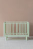  Karl & Fric Nox Crib 60x120cm + Junior Rail % set - Pistachio