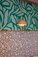 Wallpaper Meet Me at the Wall - Flow Grean 1 - Sabine van Vessem