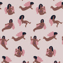 Wallpaper Meet Me at the Wall - Womanhood Soft Pink - Natural Noord