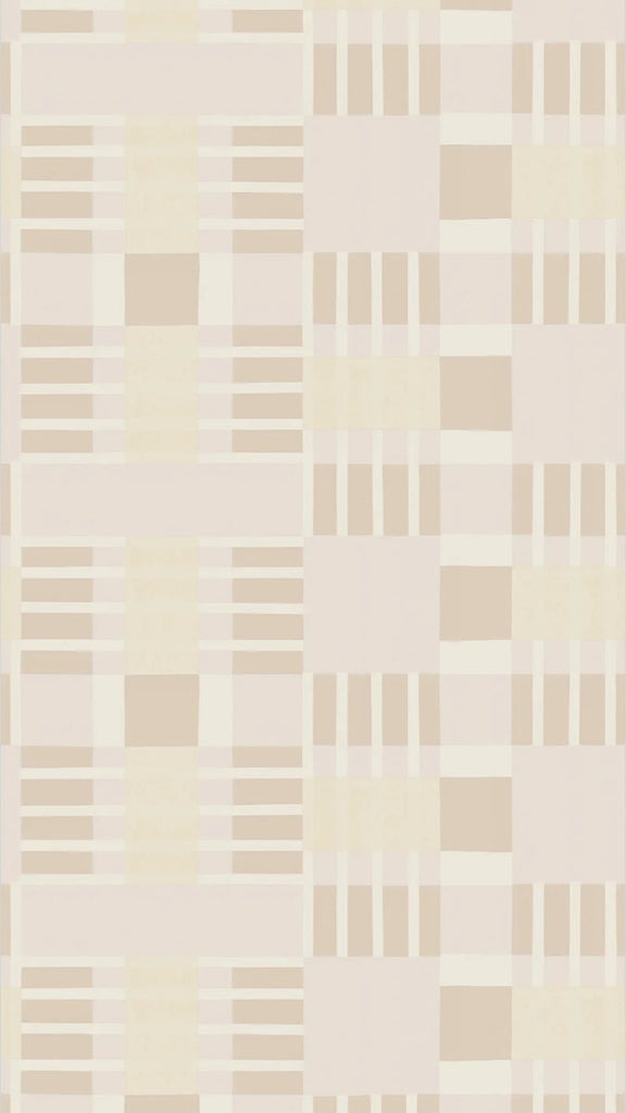  Wallpaper sample Play at Slaep - Blocks Gray - Sabine van Vessem 