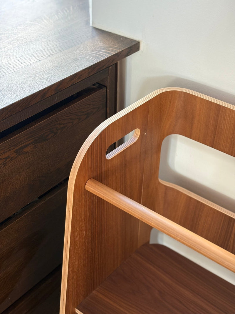 Curve Lab - Montessori Wooden Learning Tower - Walnut