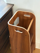 Curve Lab - Montessori Wooden Learning Tower - Walnut