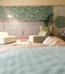 Wallpaper Meet Me at the Wall - Flowerfield Brown - Natural North