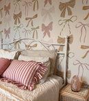 Atelier Florentine Large Bows Wallpaper – Bows Kids Wallpaper