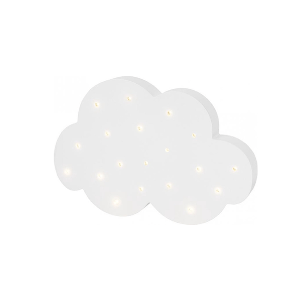 Jabadabado - hölzerne LED -Lampe 'Cloud'