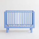 Karl & Fric Nox Berceau 60x120cm + Ensemble Junior Rail - Bleu