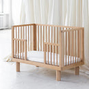 Karl & Fric Nox Ledikant 60x120cm + Junior Rails set - Natural Wood