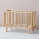 Karl & Fric Nox Ledikant 60x120cm + Junior Rails set - Natural Wood