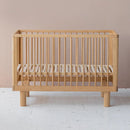 Karl & Fric Nox Ledikant 60x120cm + Junior Rails set - Natural Wood