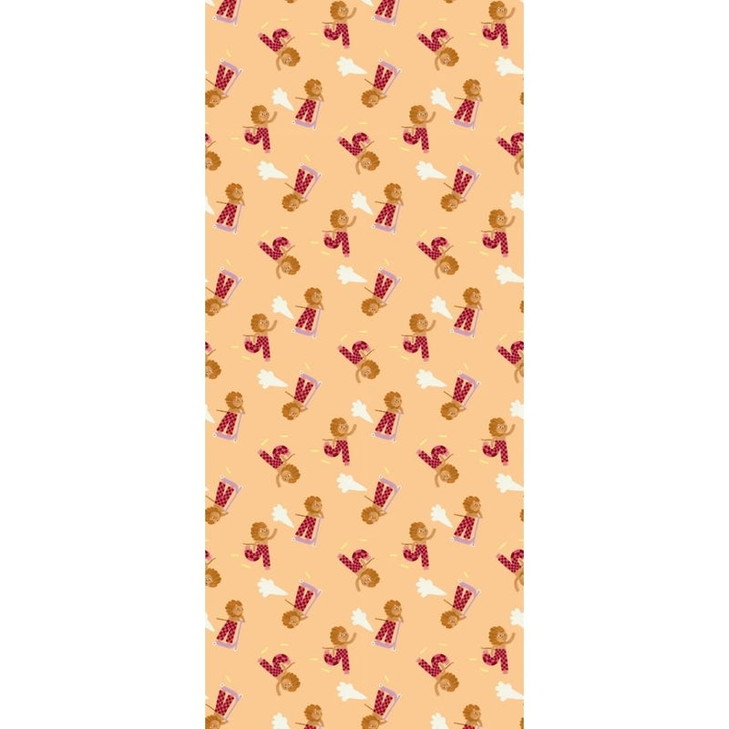 Behang Meet me at the Wall - Skating Lion - Sweet - Aniek Bartels