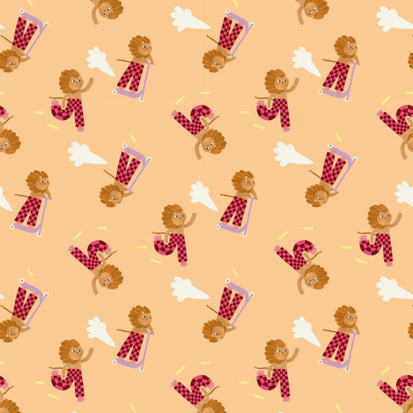 Wallpaper Meet me at the Wall - Skating Lion - Sweet - Aniek Bartels