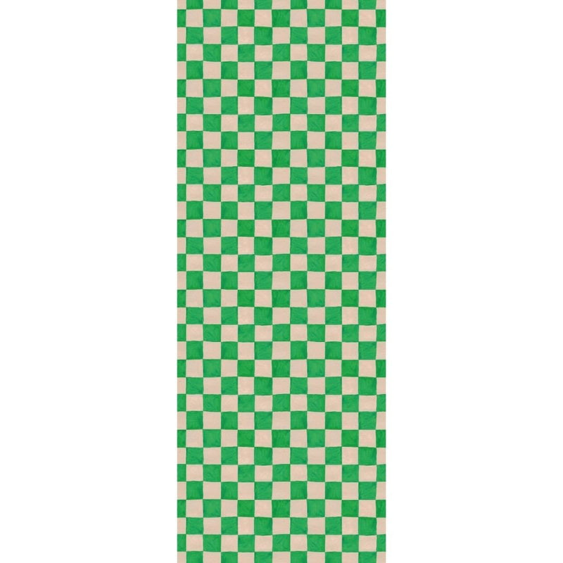 Wallpaper Meet me at the Wall - Square blocks green - Aniek Bartels