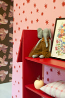 Behang Meet me at the Wall - Starry Night - Pink - Joëlle Wehkamp