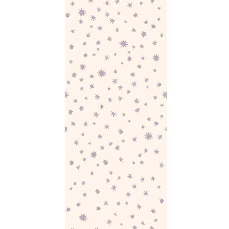 Behang Meet me at the Wall - Starry Night - Creme & Lilac - Joëlle Wehkamp