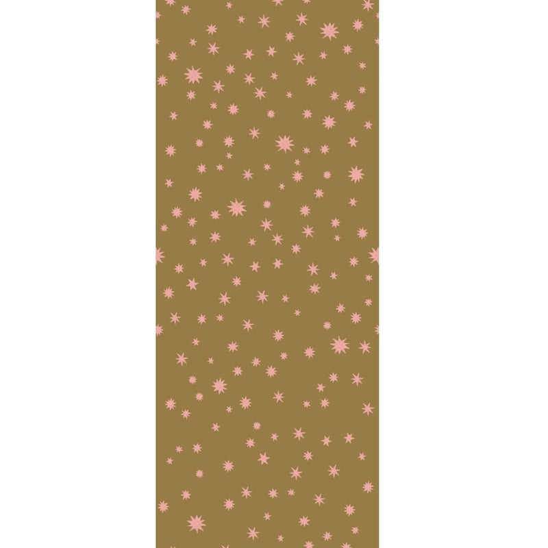 Behang Meet me at the Wall - Starry Night - Kaki - Joëlle Wehkamp