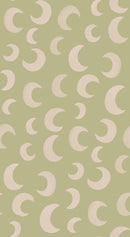 Behang Meet Me at the Wall - Moon Pistache - Aniek Bartels