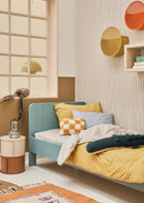 Bibelotte Duvet cover Terrazzo - Print Beige with green/yellow