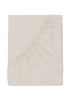  Bibelotte Fitted Sheet Biscuit - 90x200cm - sand color 