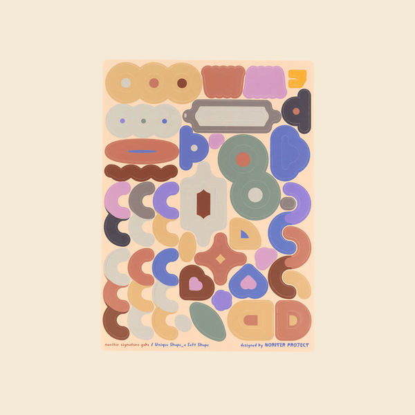 Noriter Project x LUDE Magnetische Setformen – Weiche Formen