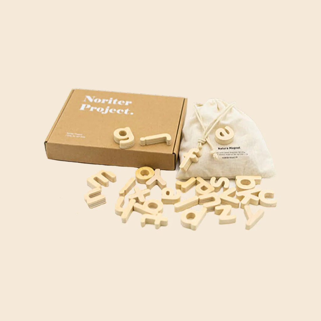Noriter Noriter Project Houten Magneetset Alfabet – Educatief | Kidsbarn