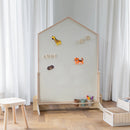 Noriter Project x LUDE Ensemble magnétique en bois Alphabet - Minuscules