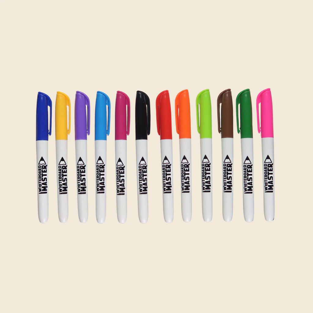 Noriter Whiteboard Master Markers – Child-friendly Whiteboard Markers
